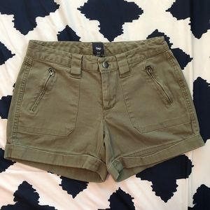 GAP Army Green Shorts Sz 0